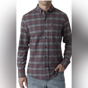 Chaps Stretch Flannel Shirt Size Large